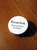 Licorice Scented Lip Balm, Shea Butter Lip Balm, Lip Balm Tin, Lip Balm Favors, Valentines Gift