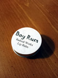 Bay Rum Scented Lip Balm, Weird Gifts Lip Balm, Valentines Gift