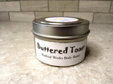 Buttered Toast Whipped Body Butter, Scented Vegan Moisturizer,  Body Butter, Whipped Lotion, Coconut Oil, Tin Jars, Valentines Gift