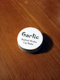 Garlic Scented Lip Balm, Weird Gifts Lip Balm, Valentines Gift