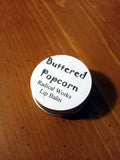 Buttered Popcorn Scented Lip Balm, Weird Gifts Lip Balm, Valentines Gift