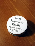 Black Raspberry Vanilla Scented Lip Balm, Weird Gifts Lip Balm, Valentines Gift