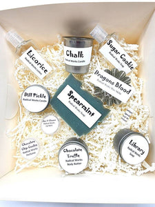 Fireplace Scented Gift Set - Bath Body Home - Wedding Christmas Birthday Gift, Christmas Gift