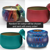 Bubble Gum Scented Candle Vegan Soy Wax, Homemade Home Gift Candles, Tin Container Candle