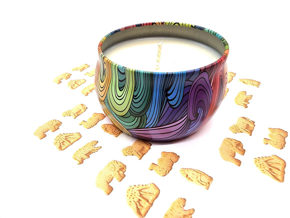 Animal Cracker Scented Tin Candle