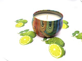 Bergamot Scented Handmade Vegan Candle
