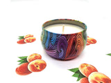 Peach Scented Soy Candle