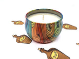 Bay Rum Scented Candle Vegan Soy Wax