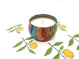 Clementine Scented Soy Candle