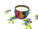 Juniper Scented Soy Wax Candle