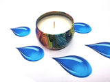 Water Scented Candle Vegan Soy Wax