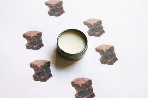 Hot Fudge Brownie Scented Lip Balm, Weird Gifts Lip Balm, Valentines Gift