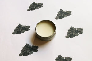 Coal and Tar Scented Lip Balm, Valentines Gift