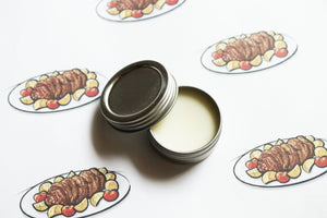 Pot Roast Scented Lip Balm, Shea Butter  Lip Balm, Lip Balm Tin, Lip Balm Favors, Valentines Gift