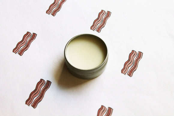 Hickory Smoked Bacon Scented Lip Balm, Weird Gifts Lip Balm, Valentines Gift