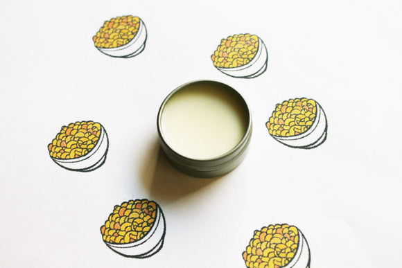 Mac and Cheese Scented Lip Balm, Shea Butter  Lip Balm, Lip Balm Tin, Lip Balm Favors,, Valentines Gift