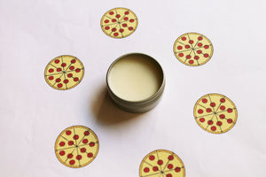 Pizza Parlor Lip Balm, Food Lip Balm, Beeswax Lip Balm, Valentines Gift