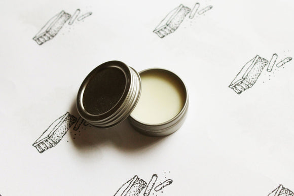 Chalk Scented Lip Balm, Beeswax Lip Balm, Valentines Gift