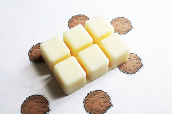 Coconut Scented Melts,  Vegan Soy Wax, Soy Candles, Soy Wax Melts, Soy Tarts, Valentines Gift