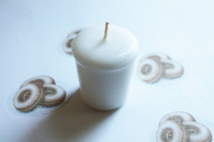 K Kreme Scented Votive Candle, Home Decor White Candles, Weird Gifts Candles, Valentines Gift