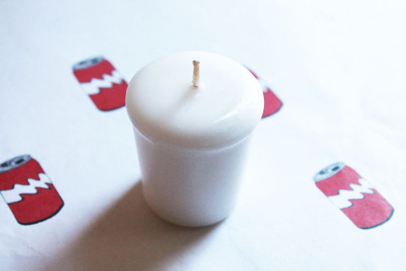 Cola Scented Votive Candle, Paraffin Wax, Home Decor, Votive Candles, Wedding Candles, Candle Favors, Valentines Gift