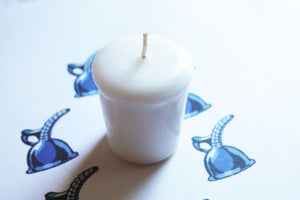 Motor Oil Scented Votive Candle, Home Decor White Candles, Weird Gifts Candles, Valentines Gift