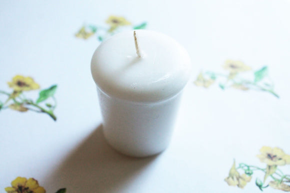 Patchouli Scented Votive Candle - Paraffin Wax - Home Decor - Votive Candles - Wedding Candles - Birthday Candles - Candle Favors