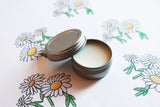 Daisy Scented Lip Balm - Natural Shea Butter  Lip Balm - Cocoa Butter - Lip Balm Tin - Lip Balm Favors - Matte Lipstick