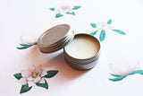 Magnolia Scented Lip Balm, Shea Butter Lip Balm, Lip Balm Tin, Lip Balm Favors,, Valentines Gift