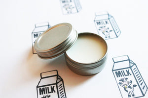 Milk Scented Lip Balm, Weird Gifts Lip Balm, Valentines Gift