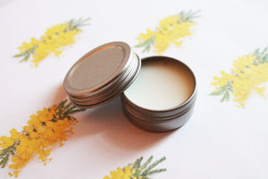 Mimosa Scented Lip Balm, Shea Butter  Lip Balm, Lip Balm Tin, Lip Balm Favors,, Valentines Gift