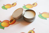 Peach Scented Lip Balm, Shea Butter  Lip Balm, Lip Balm Tin, Lip Balm Favors,, Valentines Gift