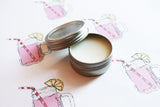 Pink Lemonade Scented Lip Balm - Natural Shea Butter Lip Balm - Cocoa Butter - Beeswax - Lip Balm Tin - Lip Balm Favors - Matte Lipstick