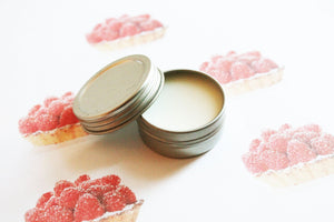 Raspberry Tart Scented Lip Balm, Shea Butter  Lip Balm, Lip Balm Tin, Lip Balm Favors,, Valentines Gift