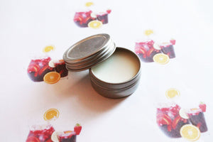 Sangria Scented Lip Balm, Weird Gifts Lip Balm, Valentines Gift