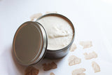 Animal Cracker Whipped Body Butter, Scented Vegan Whipped Mango Butter,  Body Butter, Whipped Lotion, Tin Jars, Valentines Gift