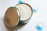 Summer Pool Whipped Body Butter, Scented Vegan Whipped Mango Butter,  Body Butter, Whipped Lotion, Tin Jars, Valentines Gift