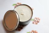 Hazelnut Whipped Body Butter, Scented Vegan Moisturizer,  Body Butter, Whipped Lotion, Tin Jars, Valentines Gift