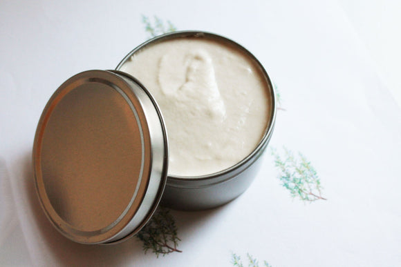 Rosemary Whipped Body Butter, Scented Vegan Whipped Mango Butter,  Body Butter, Whipped Lotion, Tin Jars, Valentines Gift