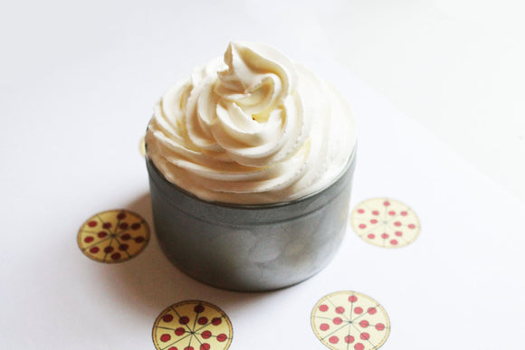 Pizza Parlor Whipped Soap, Scented Vegan Glycerin Cream Body Soap, Valentines Gift