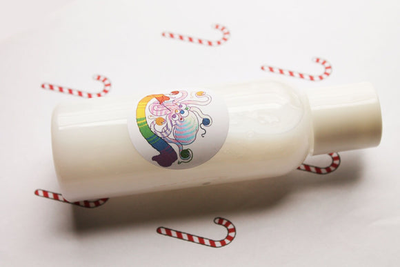 Candy Cane Lotion - Handmade Scented Vegan Lotion - Body Lotion - Face Lotion - Natural Lotion - Lotion Bottles - Hand Lotion