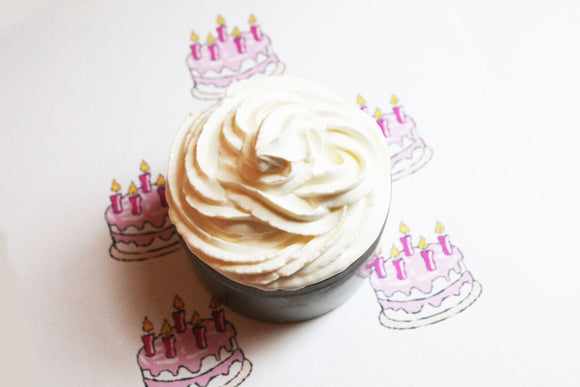 Birthday Cake Whipped Soap, Scented Soap, Homemade Soap, Vegan Soap, Glycerin Soap, Cream Soap, Valentines Gift