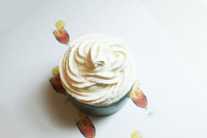 Lemon Tea Whipped Soap, Scented Soap, Homemade Soap, Vegan Soap, Glycerin Soap, Cream Soap
