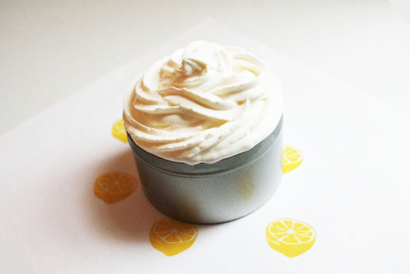 Sweet Lemon Whipped Soap - Scented Soap - Homemade Soap - Vegan Soap - Glycerin Soap - Cream Soap