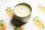 Clementine Scented Soy Candle