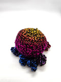 Multicolor Octopus, Stuffed Animal, Crochet Toy Plushie