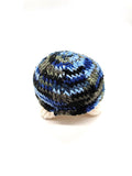 Blue & Brown Turtle, Stuffed Animal Turtle, Hand Knit Toy Plushie