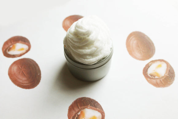 Candy Egg Whipped Body Butter, Scented Vegan Moisturizer, Whipped Lotion