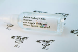 Rubber Cement Perfume Spray, Cologne, Perfume Bottle