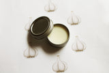 Garlic Scented Lip Balm, Shea Butter Lip Balm, Lip Balm Tin